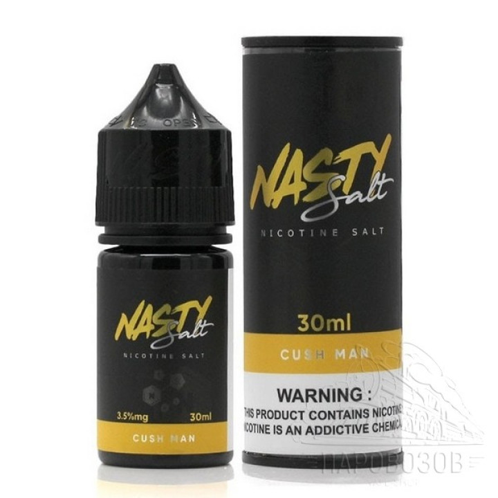 Nasty Juice SALT CUSH MAN Манго, который лучше натурального манго) 30 мл (ПТ),,
