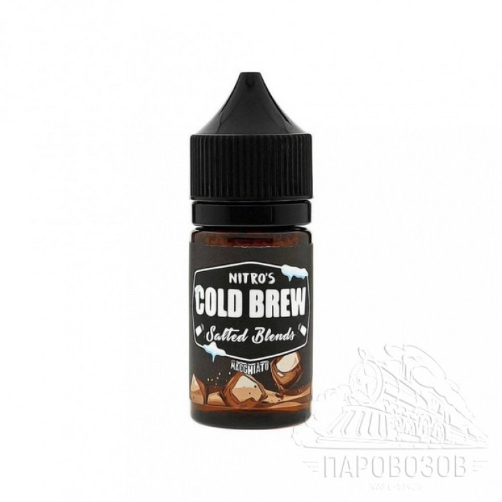 Nitro's Cold Brew SALT MACCHIATO (Холодный карамель маккиато) 30 мл (Дп),,