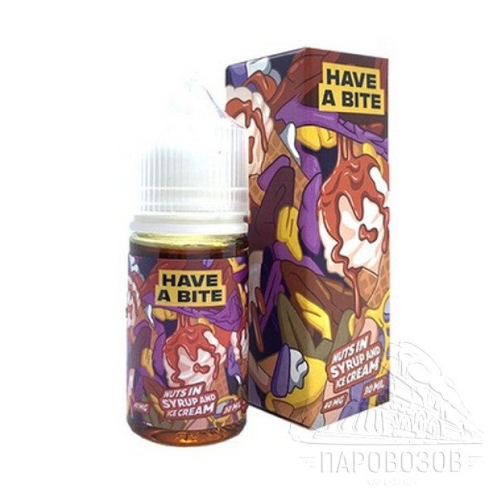 Have A Bite Salt Nuts In Syrup & Ice Cream 30 мл 25
