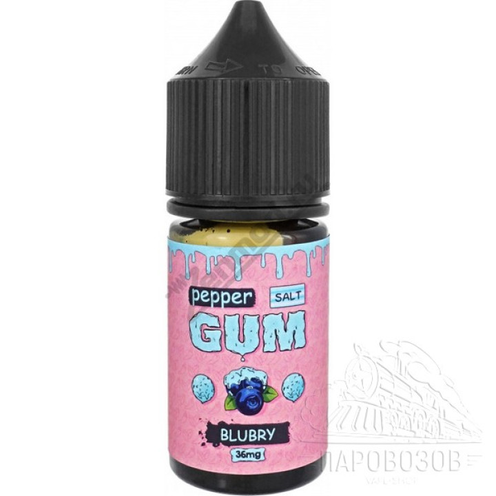 PEPPER GUM SALT 36 BLUBRY 30ml