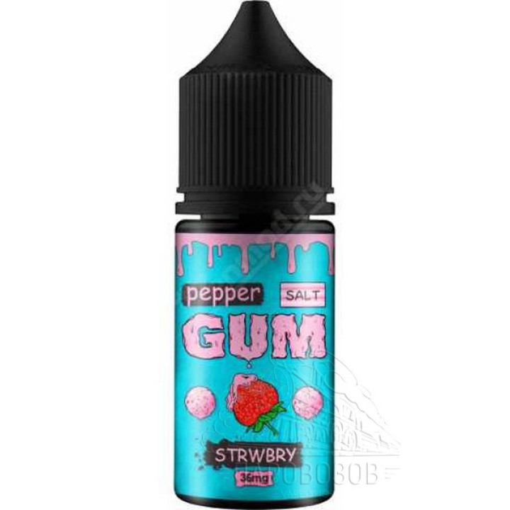 PEPPER GUM SALT 36 STRWBRY 30ml