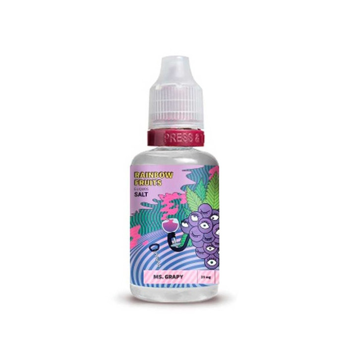 RAINBOW FRUITS SALT 50 Ms.Grapy 30ml