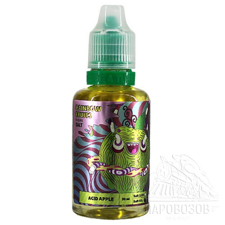 RAINBOW FRUITS SALT 50 Acid Apple 30ml