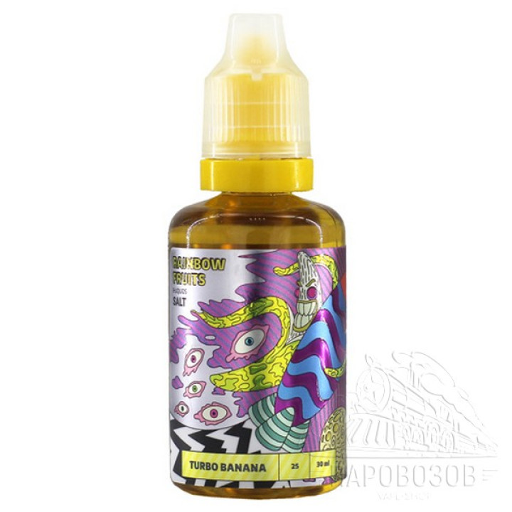 RAINBOW FRUITS SALT STRONG 20mg Turbo Banana 30ml
