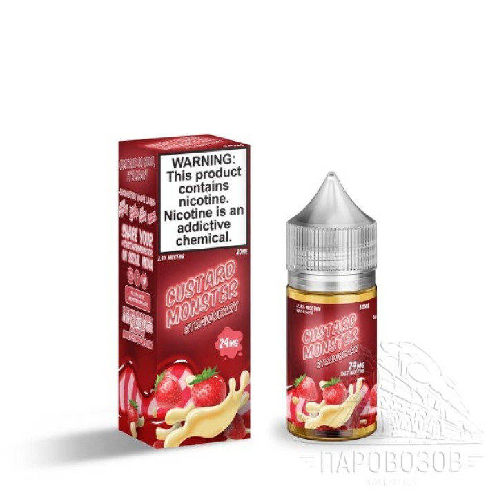 SALT Custard Monster Strawberry 30 мл 48