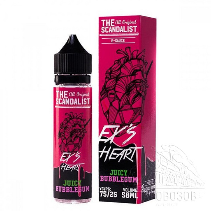 SCANDALIST Ex's Heart без никотина 58ml
