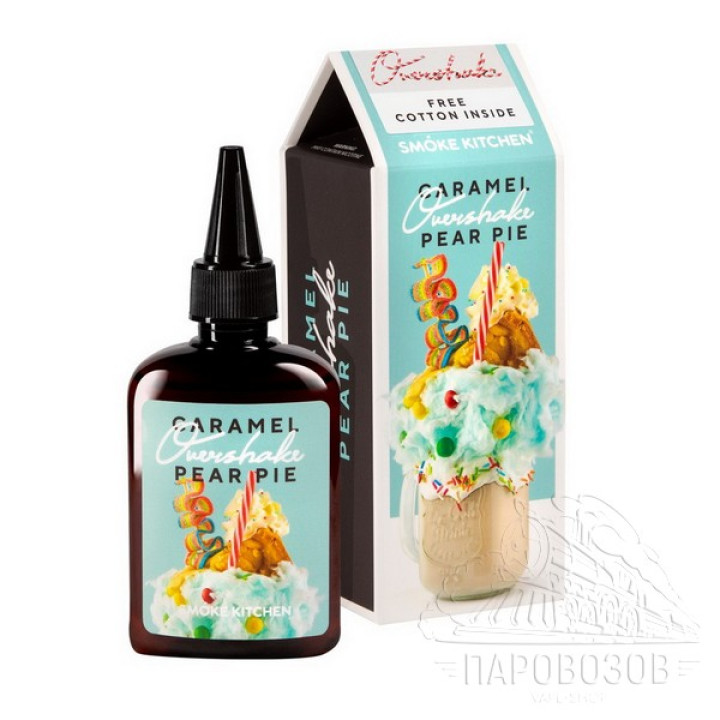 SK OVERSHAKE 3mg CARAMEL PEAR PIE 100ml