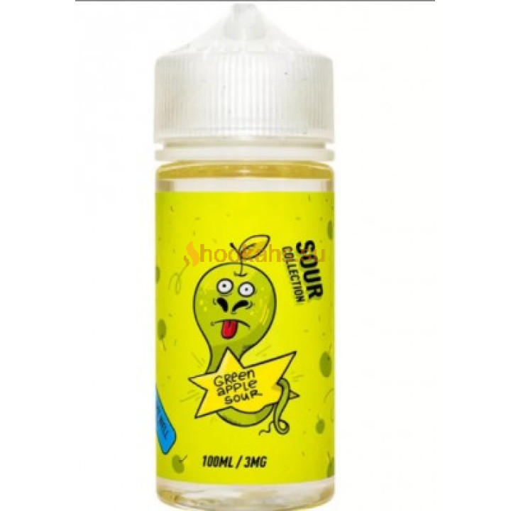 SOUR Collection - Green Apple Sour 100ml - 3mg