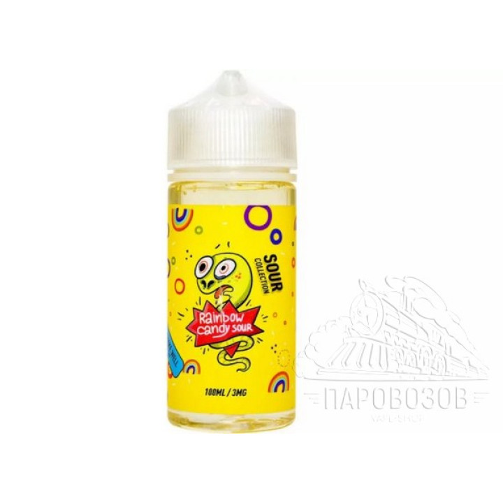 SOUR Collection - Rainbow Candy Sour 100ml- 3mg