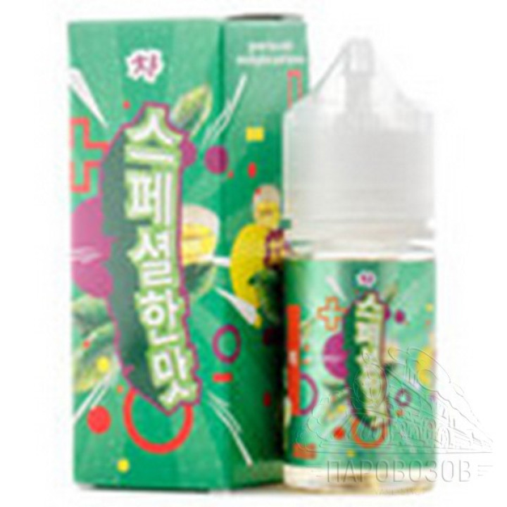 SPECIAL KOREAN TASTE SALT HARD (20mg) Green tea with Eucalyptus and lemon 30ml