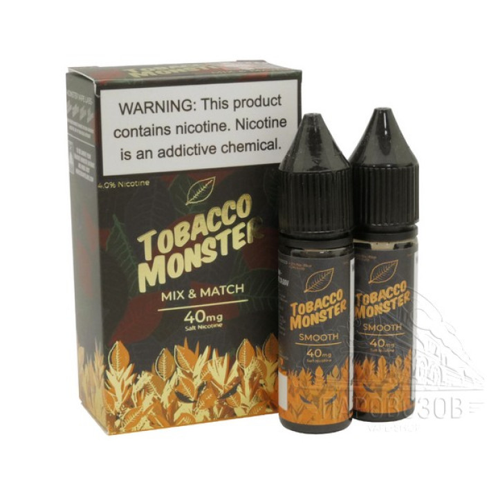 TOBACCO MONSTER SALT (ДВ) SMOOTH 2*15ml