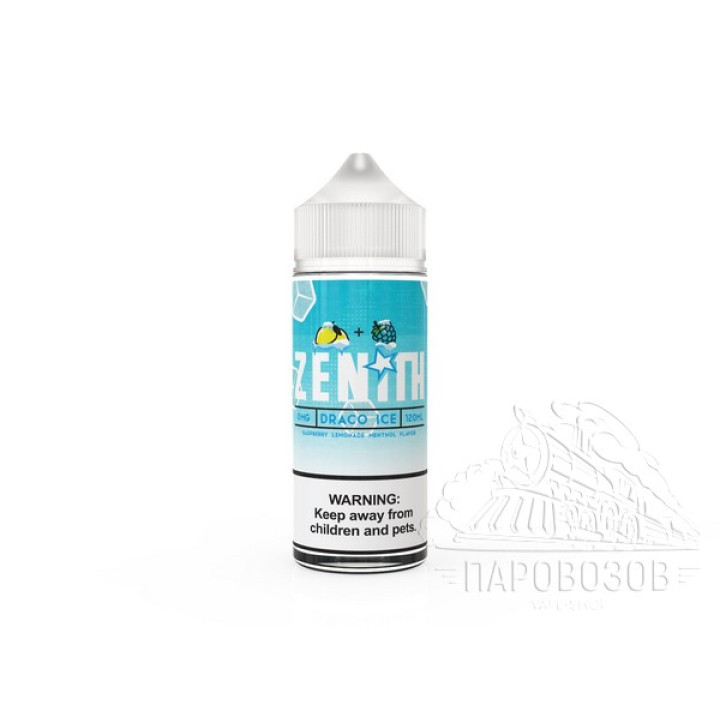 DRACO ON ICE 120ml by Zenith E-juice (3 мг)