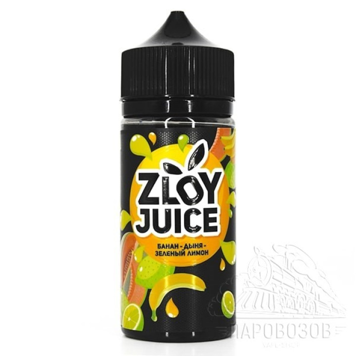 Zloy Juice Банан-дыня-лимон 100мл 0мг