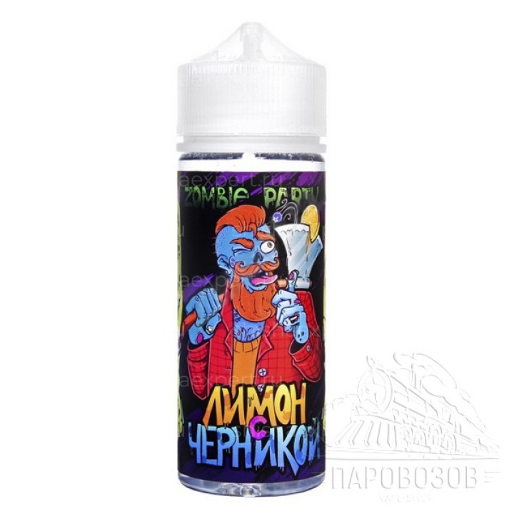 Zombie Party Лимон с черникой 3 120 ml
