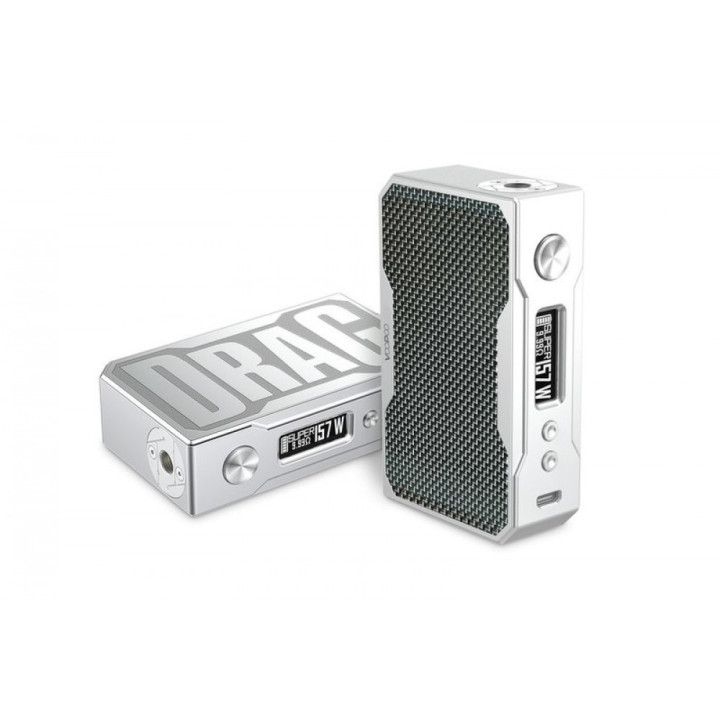 Бокс мод VOOPOO Drag 157W Mod VP-002D Черный+Фиолетовый акрил