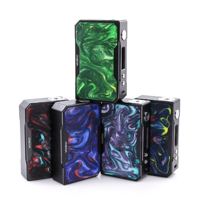Бокс мод VOOPOO Drag 157W Mod VP-002Е Черный+Нефрит-акрил