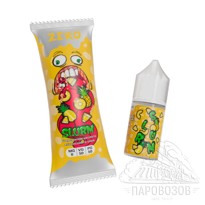 Slurm Zero "Pineapple Fresh" (Кислый Ананасовый Сок) 58 мл