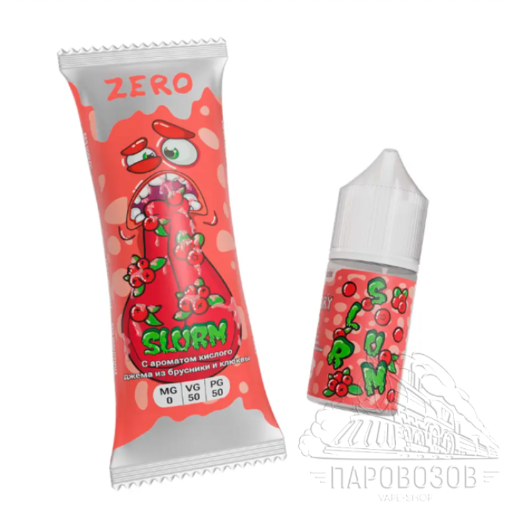 Slurm Zero "Redberry Jam" (Кислый Джем из Брусники и Клюквы) 58 мл