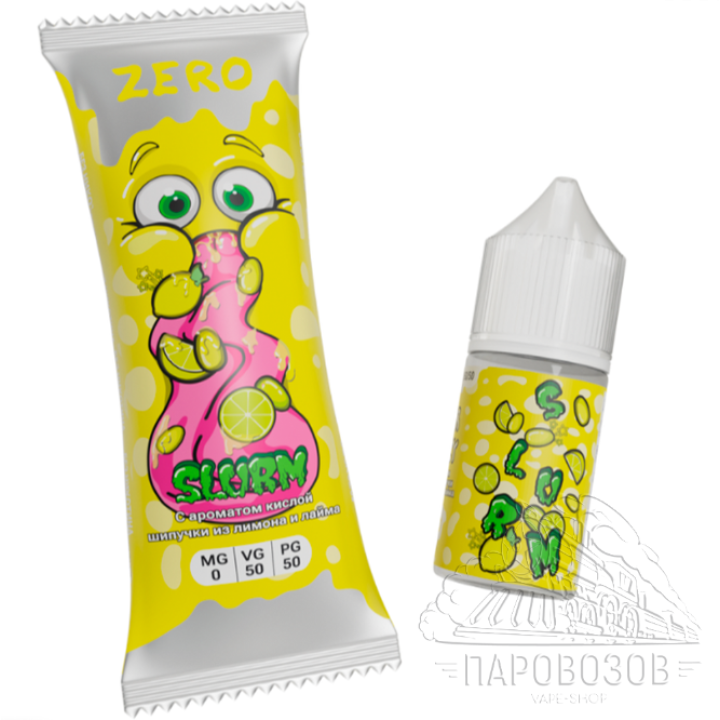 Slurm Zero "Sour Fizzy" (Кислая Шипучка из Лимона и Лайма) 58 мл