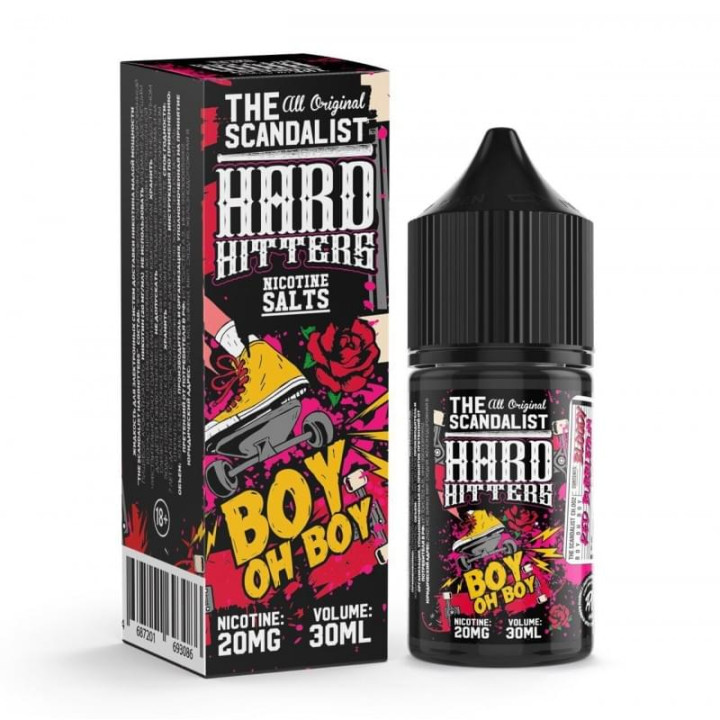 The Scandalist Hardhitters Boy Oh Boy 30мл 20 Salt