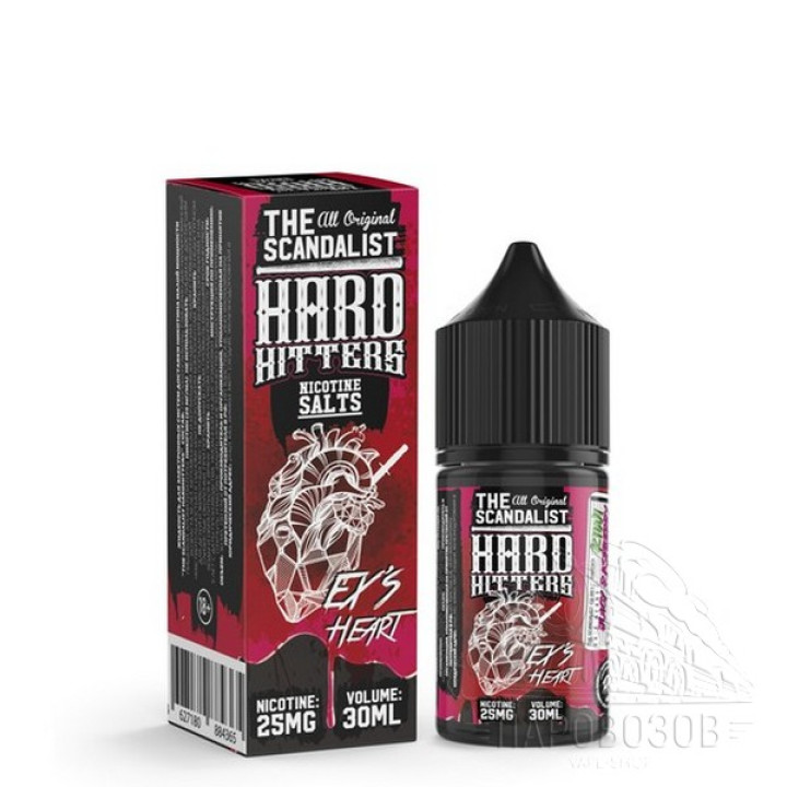 The Scandalist Hardhitters Ex's Heart 30мл 20 Salt