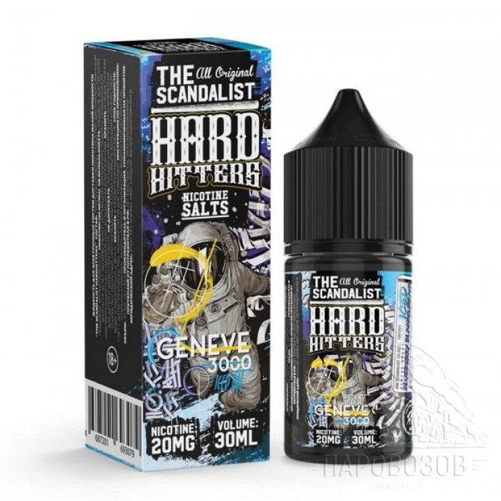 The Scandalist Hardhitters Geneve 3000 30мл 20 Salt