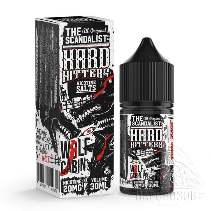 The Scandalist Hardhitters Wolf Cabin 30мл 20 Salt