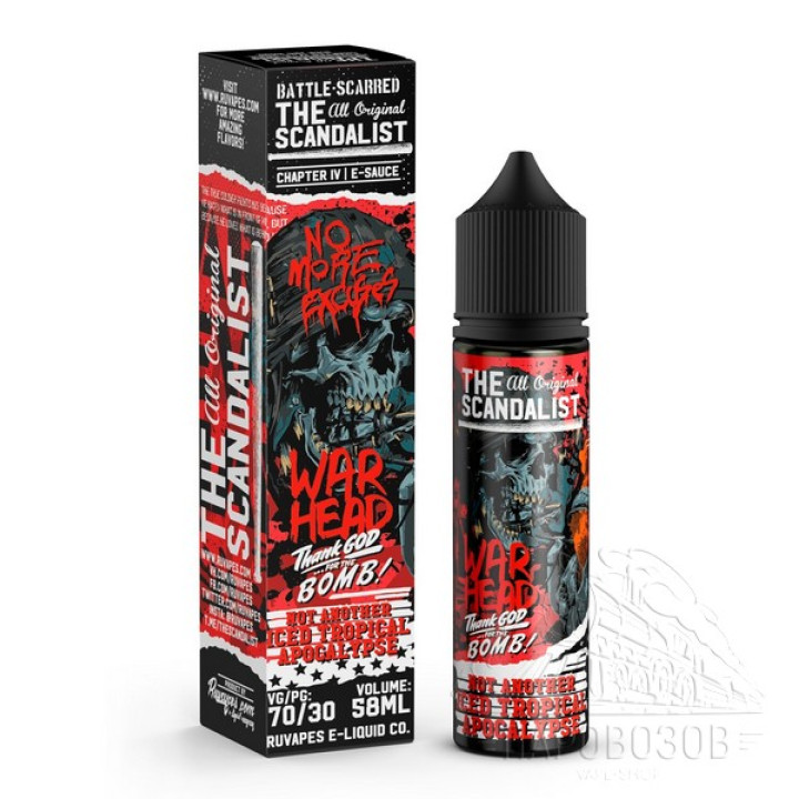 The Scandalist - War Head 58ml (0 мг)