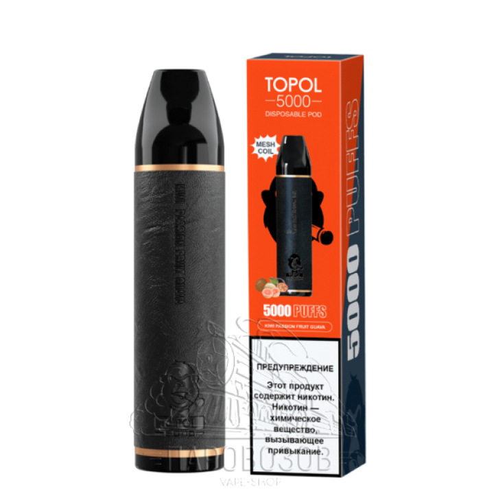 TOPOL 5000 - Kiwi Passion Fruit Guava / Маракуйа, киви, гуава (м)