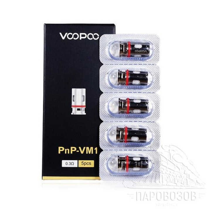 Испаритель VOOPOO PnP-VM1 0.3ohm DL Coil VP-033E-COIL(в упак. 5 шт.)