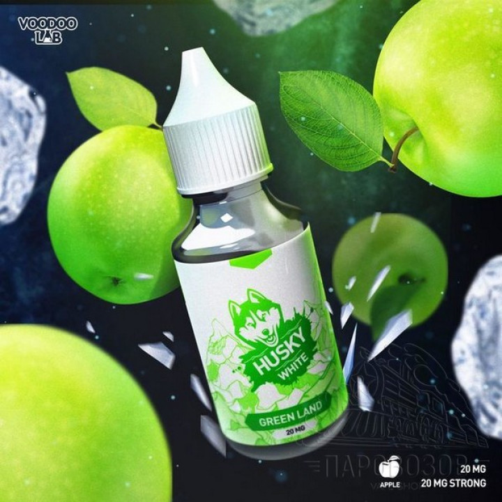 Husky White Green Land 30мл 20 salt